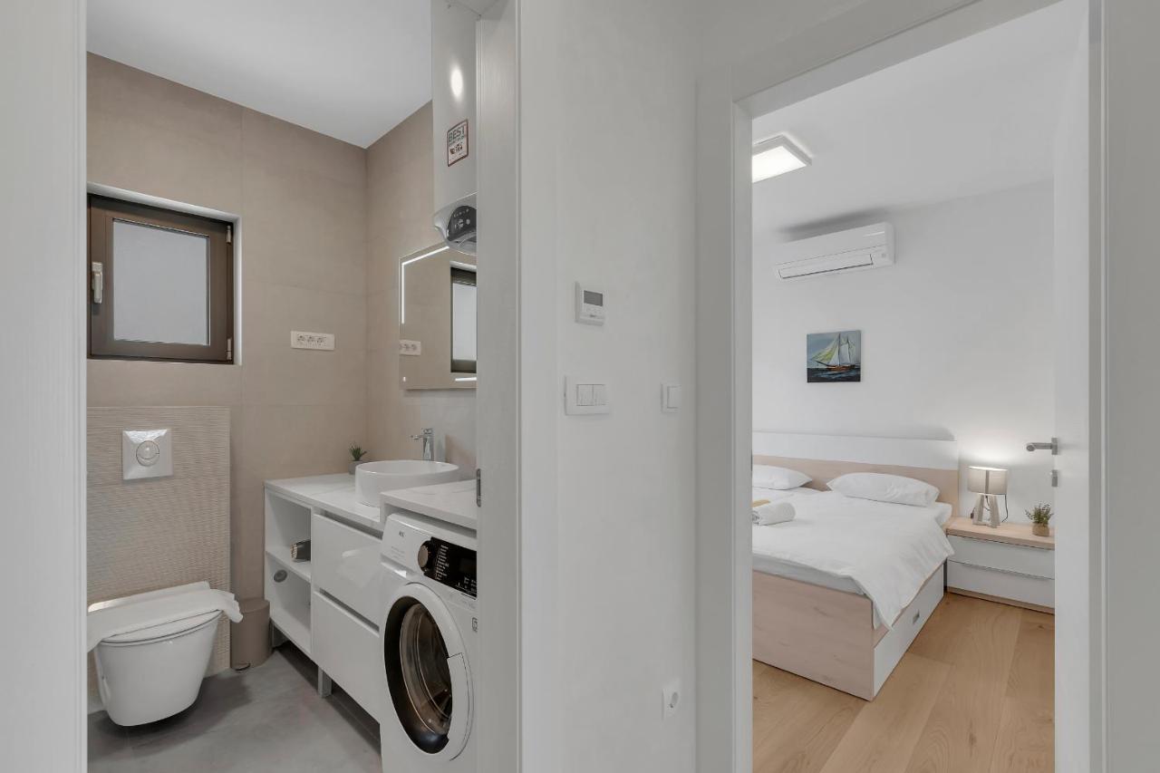 Luxury Apartment Adriasun Free Beach Parking ماكارسكا المظهر الخارجي الصورة